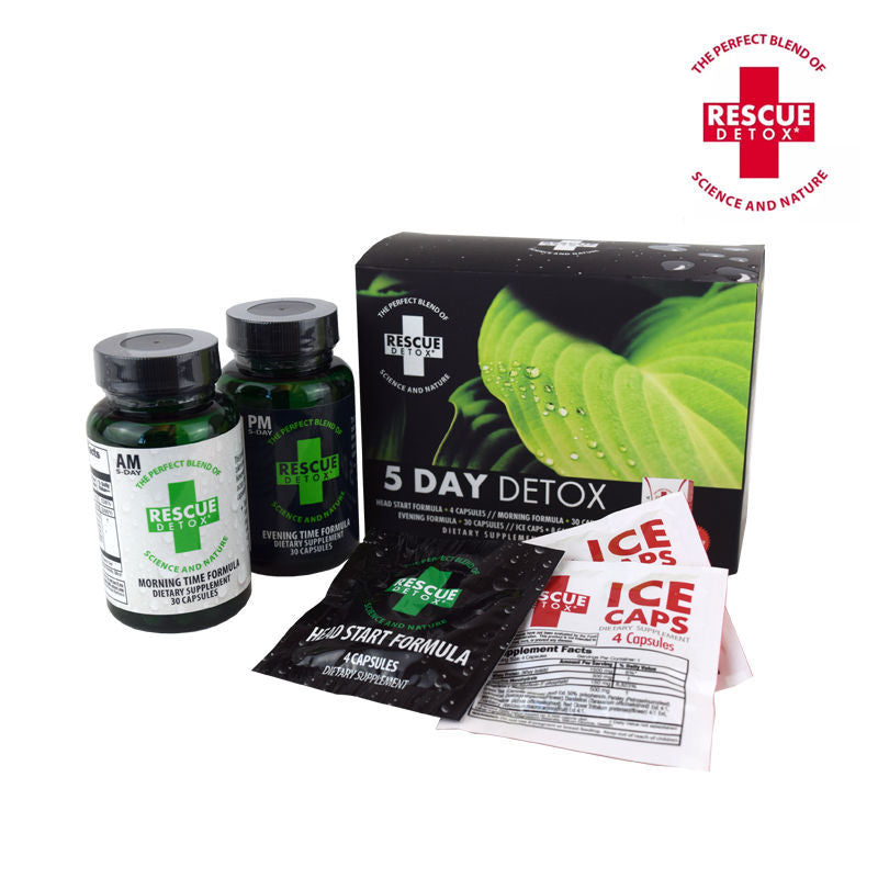 Rescue 5 Day Permanent Detox Kit