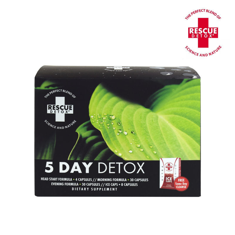 Rescue 5 Day Permanent Detox Kit