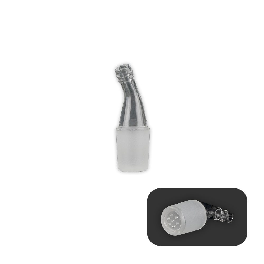 Arizer Extreme Q / V-tower Glass Elbow Adapter w/ Glass Screen