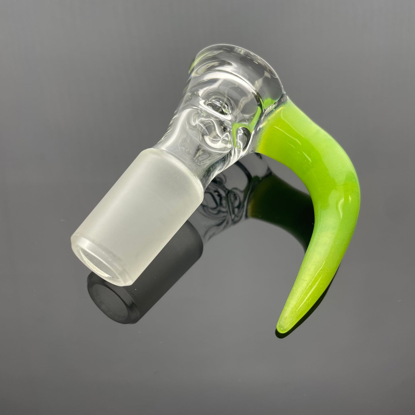 Green Belt Clear Horn Bowl 18mm 4 Hole