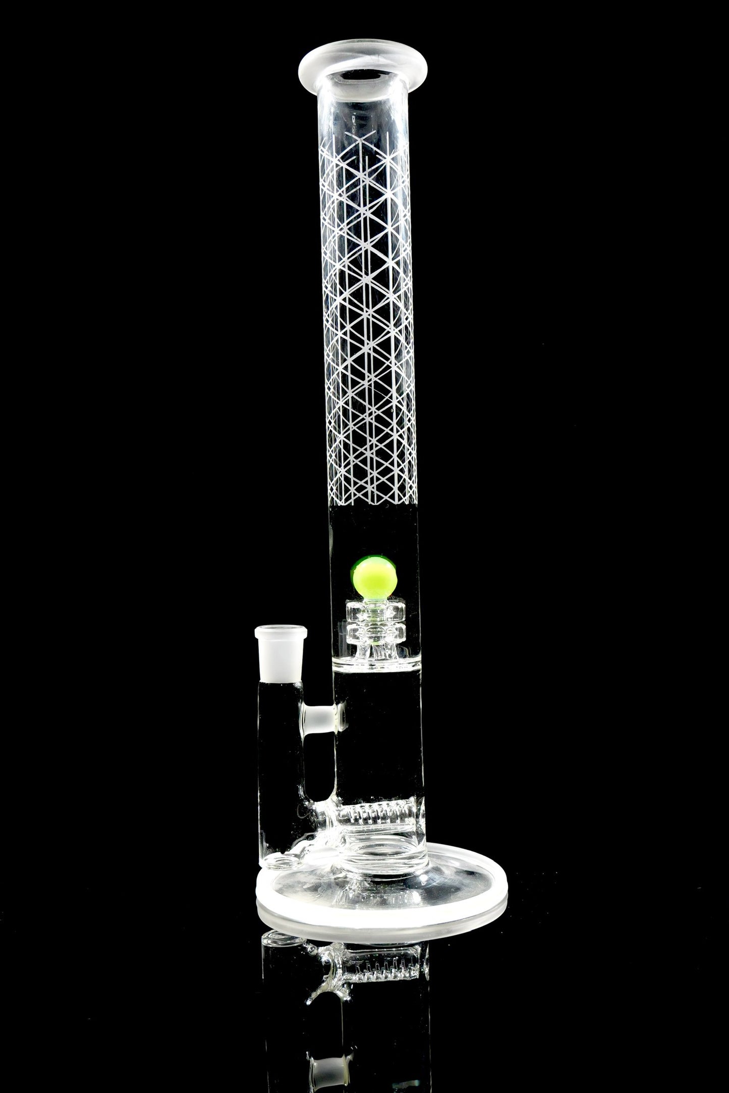 Gnob Glass 44mm 17" Reactor Stemline w/ Sandblasting - 1