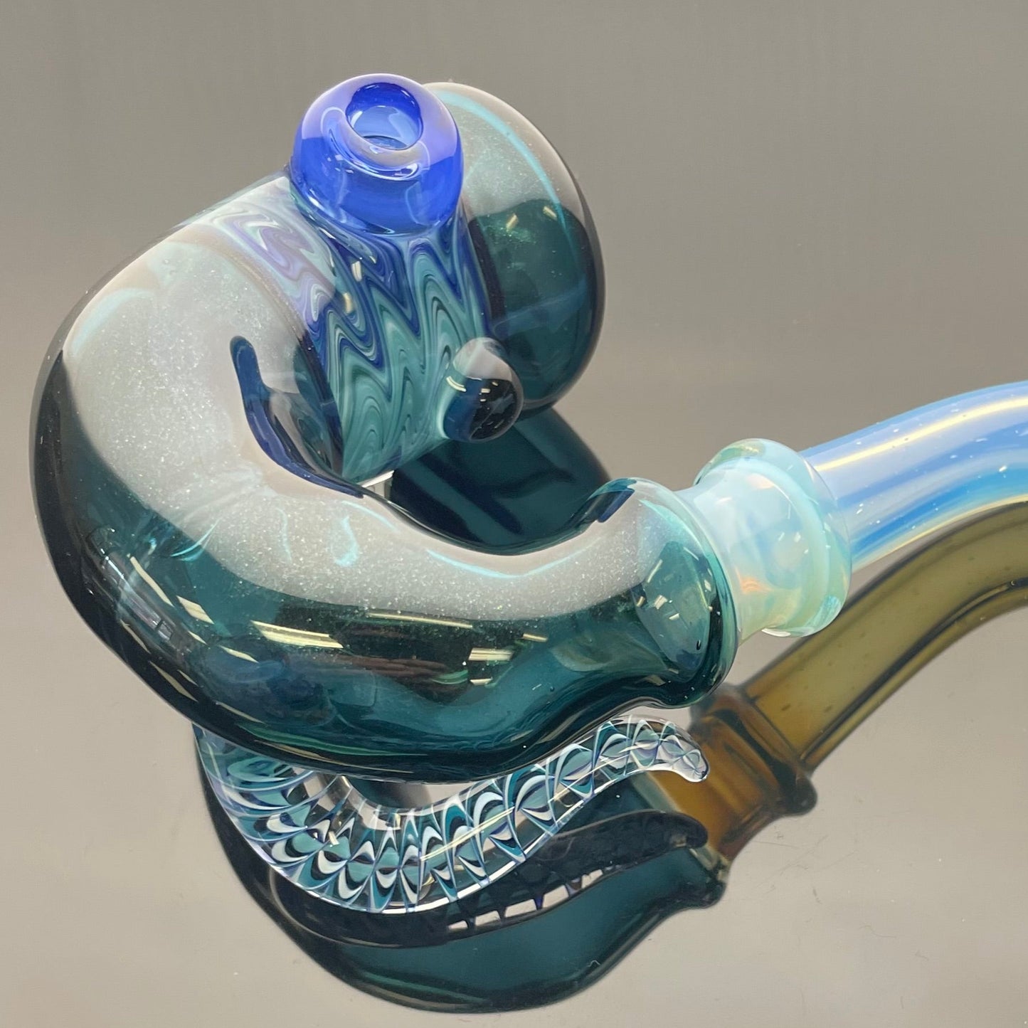 Mooks Glass Heady Sherlock Hand Pipe - #2