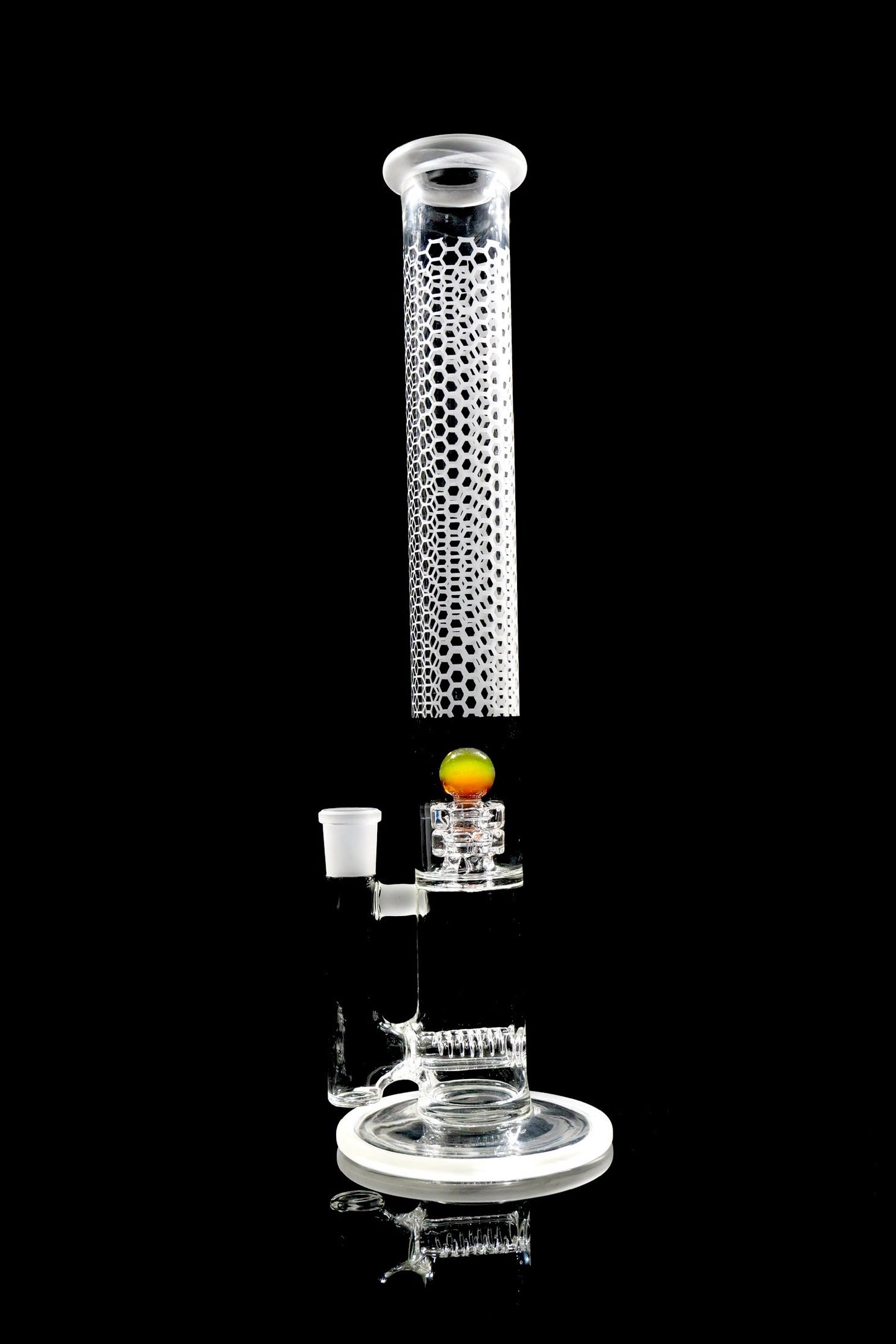 Gnob Glass 44mm 17" Reactor Stemline w/ Sandblasting - 2