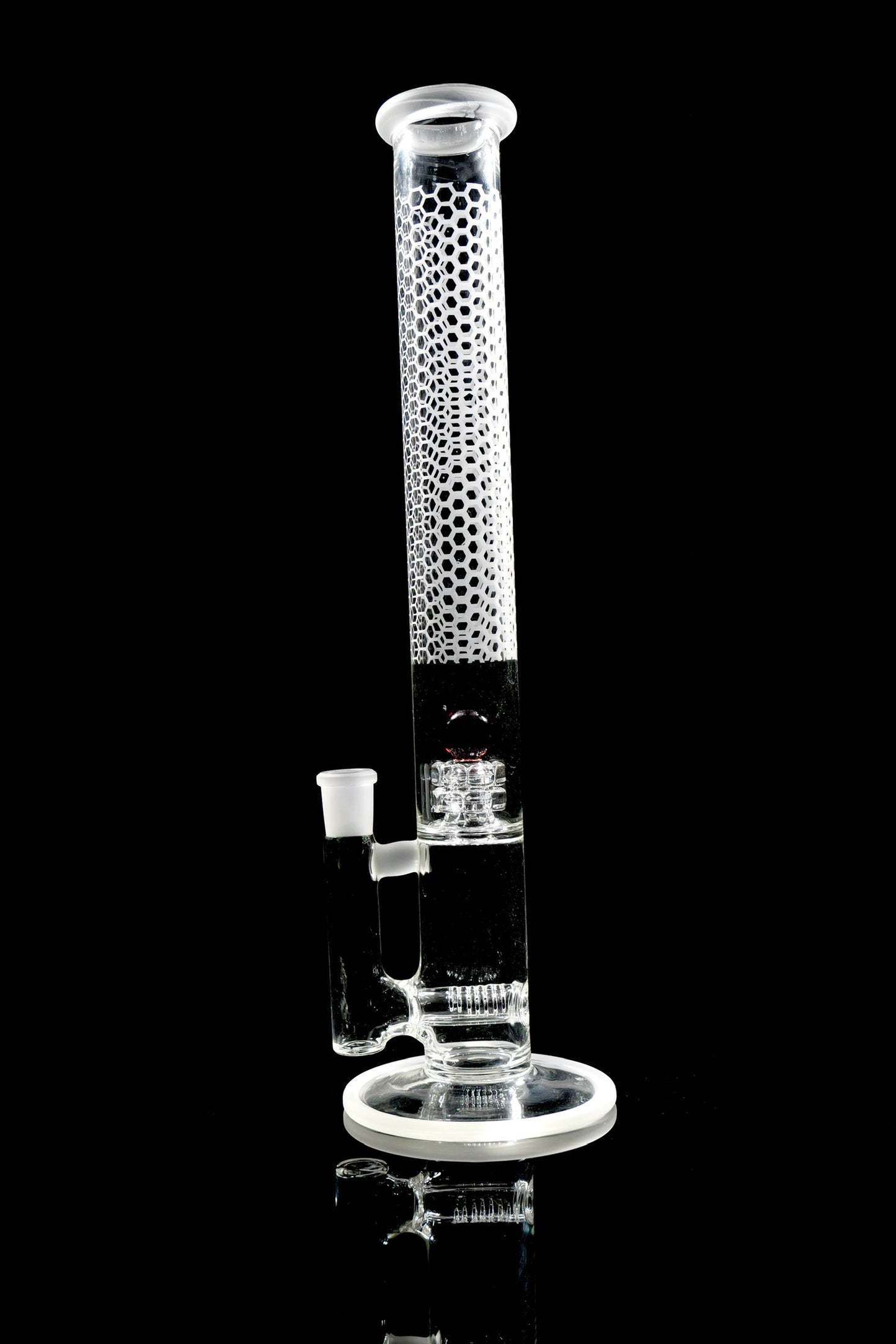 Gnob Glass 44mm 17" Reactor Stemline w/ Sandblasting - 3