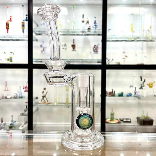 Discobox 14mm Terp Tower w/ Grids - Clear