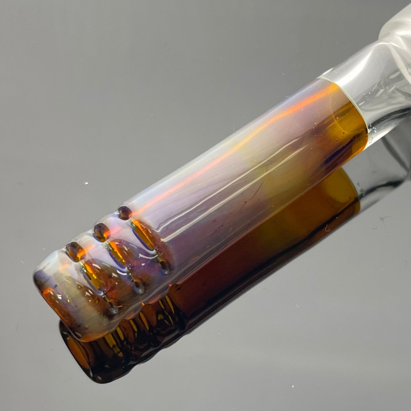 Kobb Boiling Flask Ash Catcher w/ Coloured Stem 18mm 90