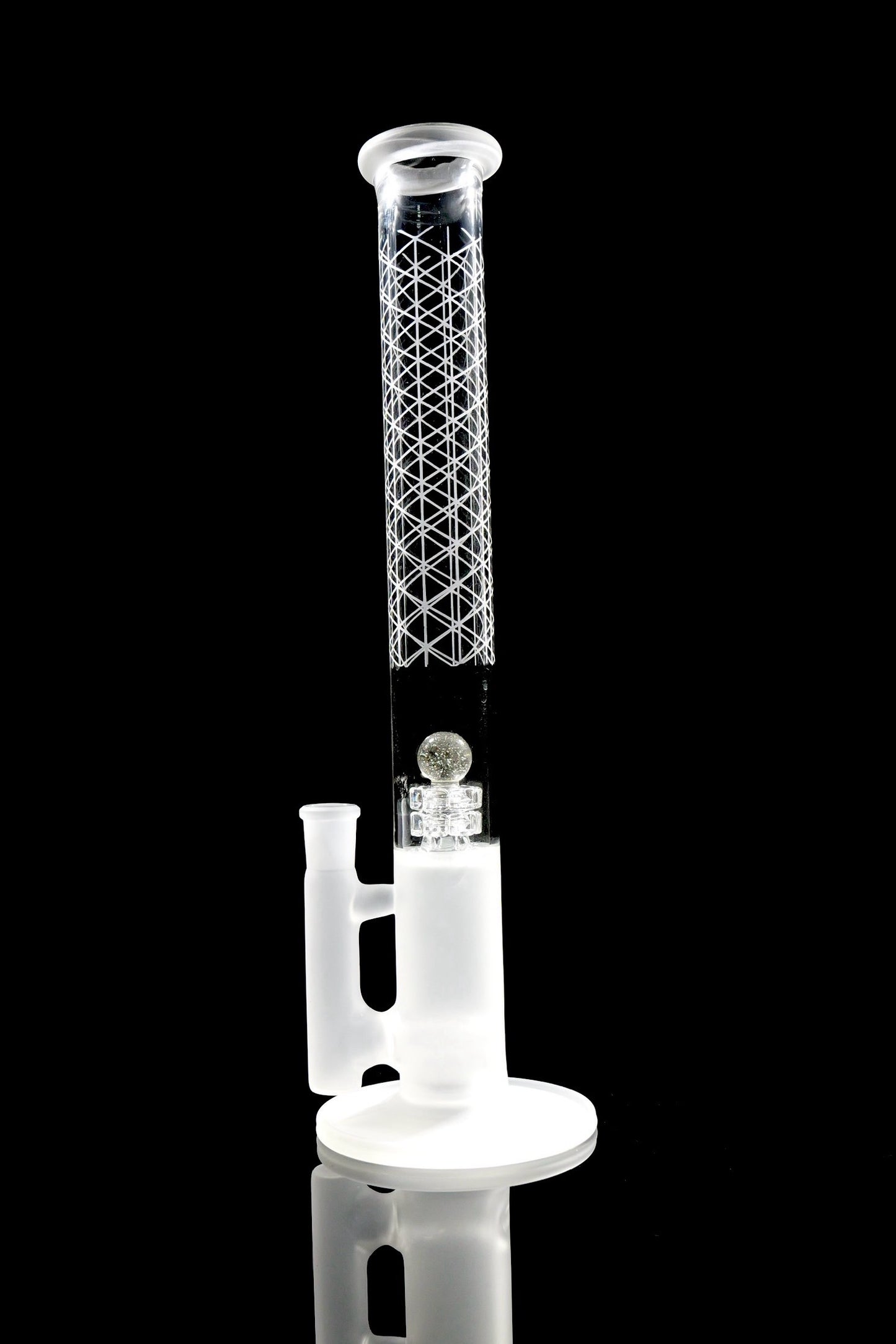 Gnob Glass 44mm 17" Reactor Stemline w/ Sandblasting - 8