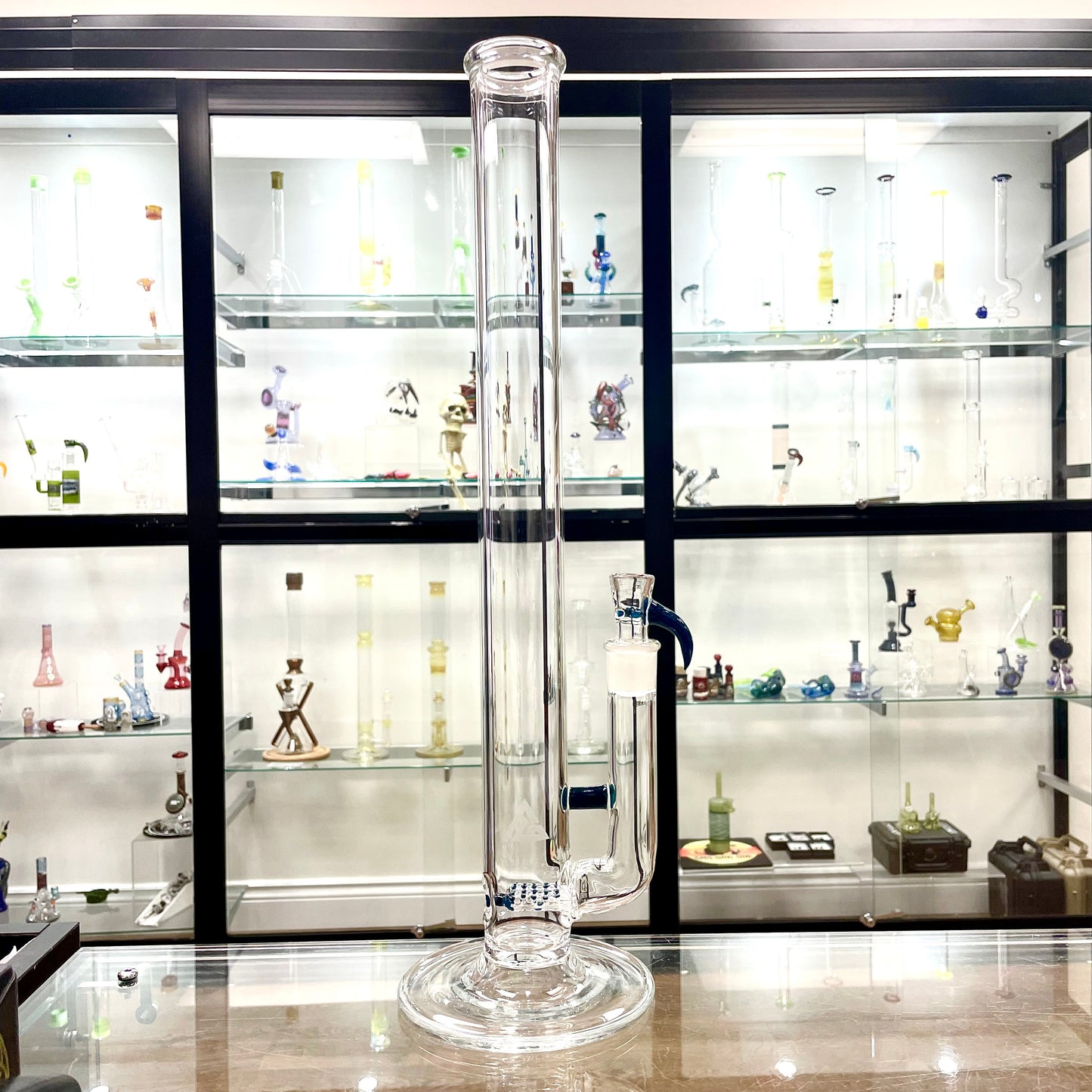 Gore Glass 44mm Partial Colour Accented Dual Stem