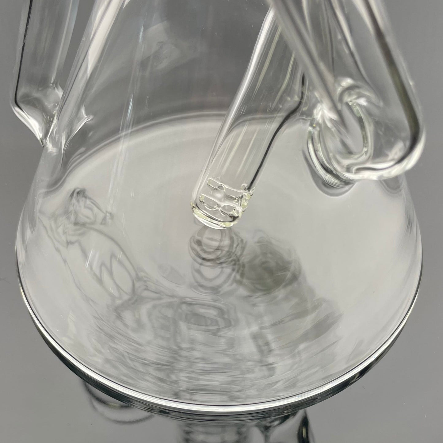 Discobox Colour Accented Removable Double Recycler Beaker - Green Stardust & Blue Cheese