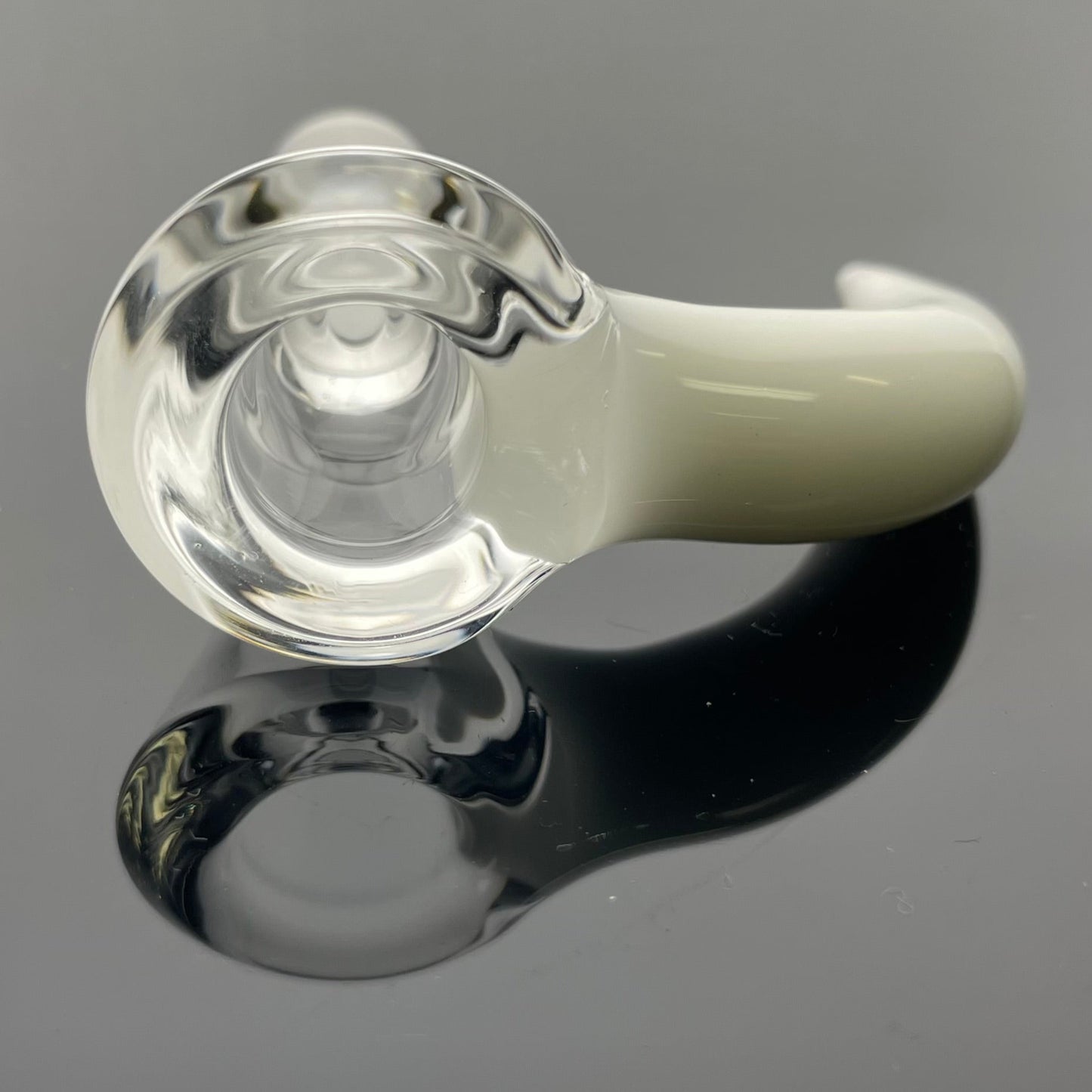 Green Belt Clear Horn Bowl 14mm 1 Hole