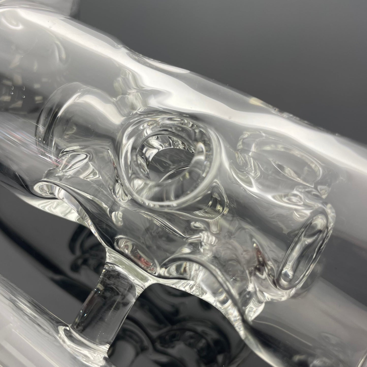 Mimzy Clear Fab Rig w/ Bent Neck - 14mm