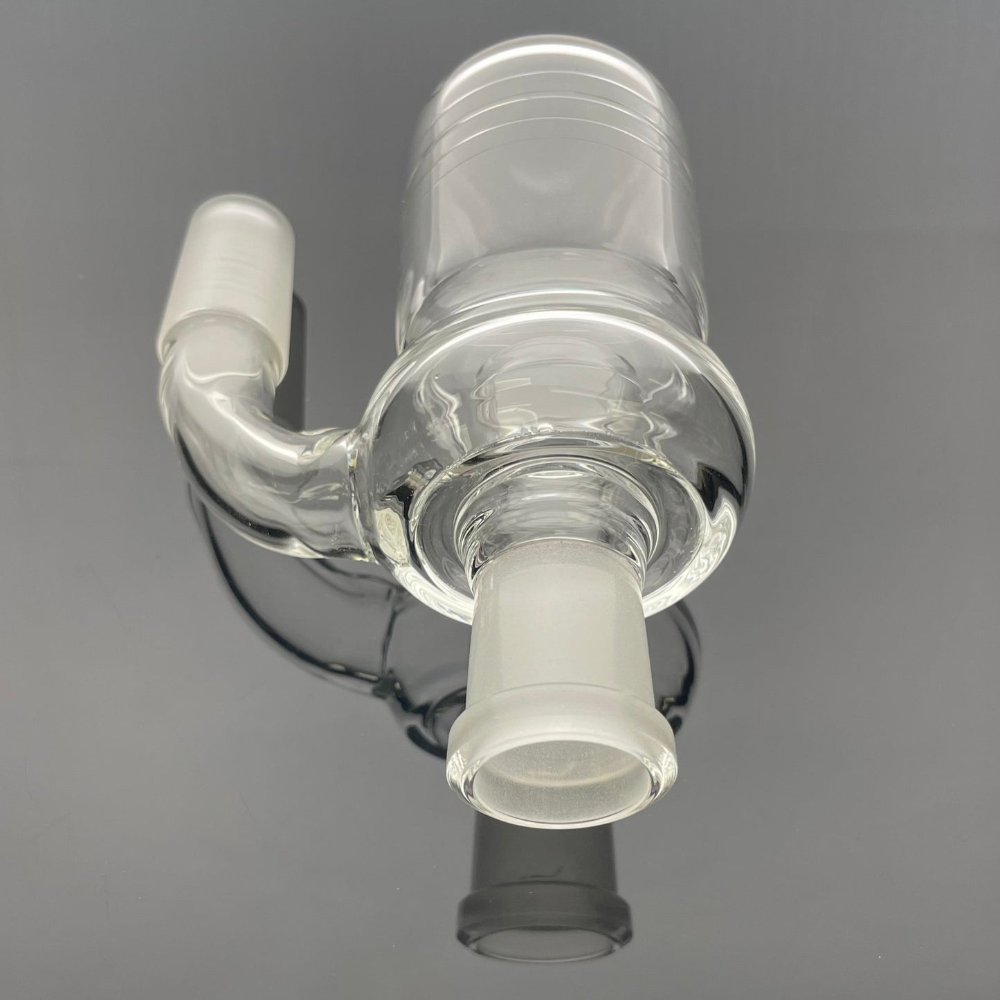 Mastah Glass 18mm/18mm 90 Degree Dry Ash Catcher w/ Factory Joint