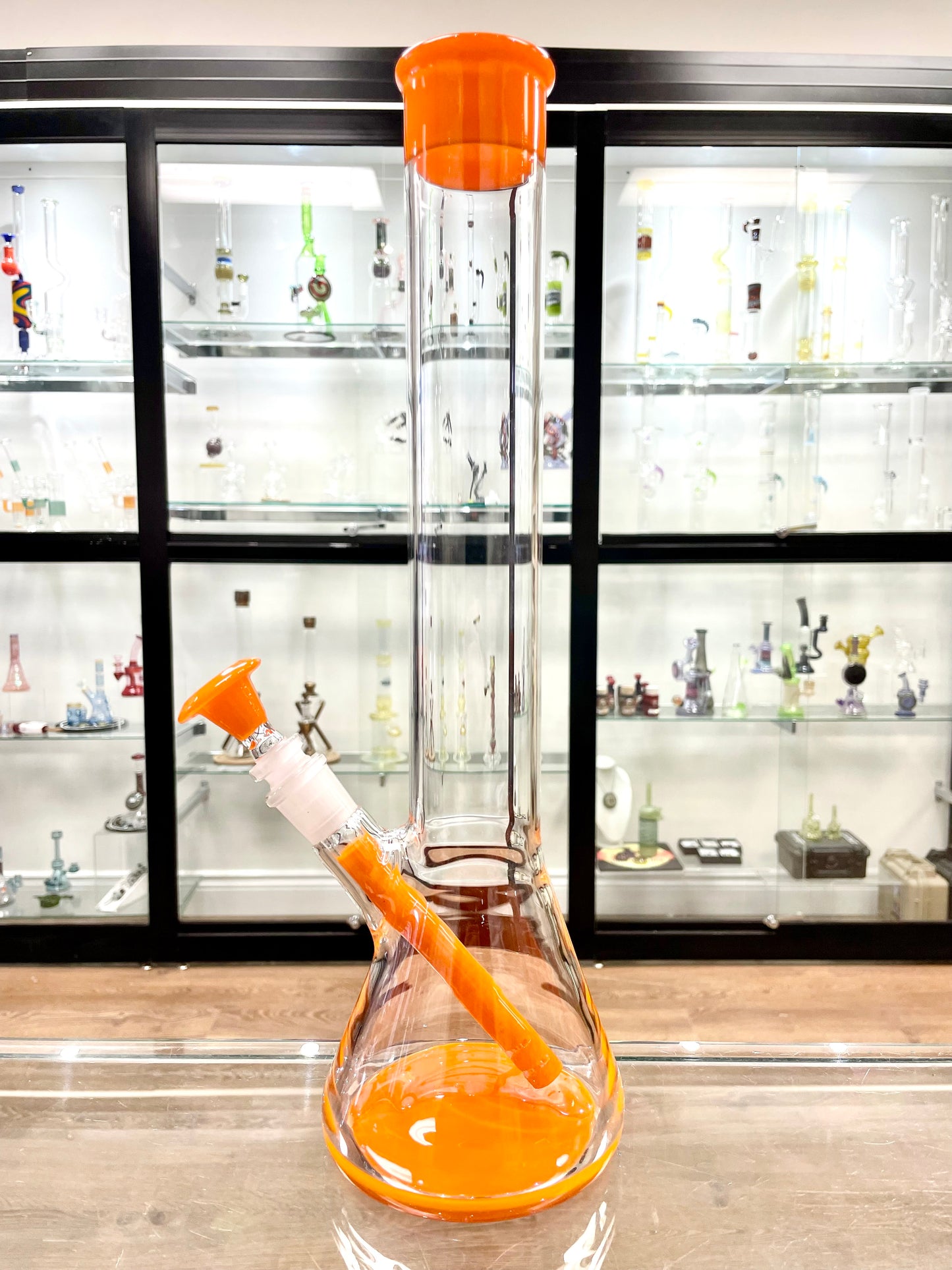 Philip Legge Medium Beaker w/ Colour Accents - Lava