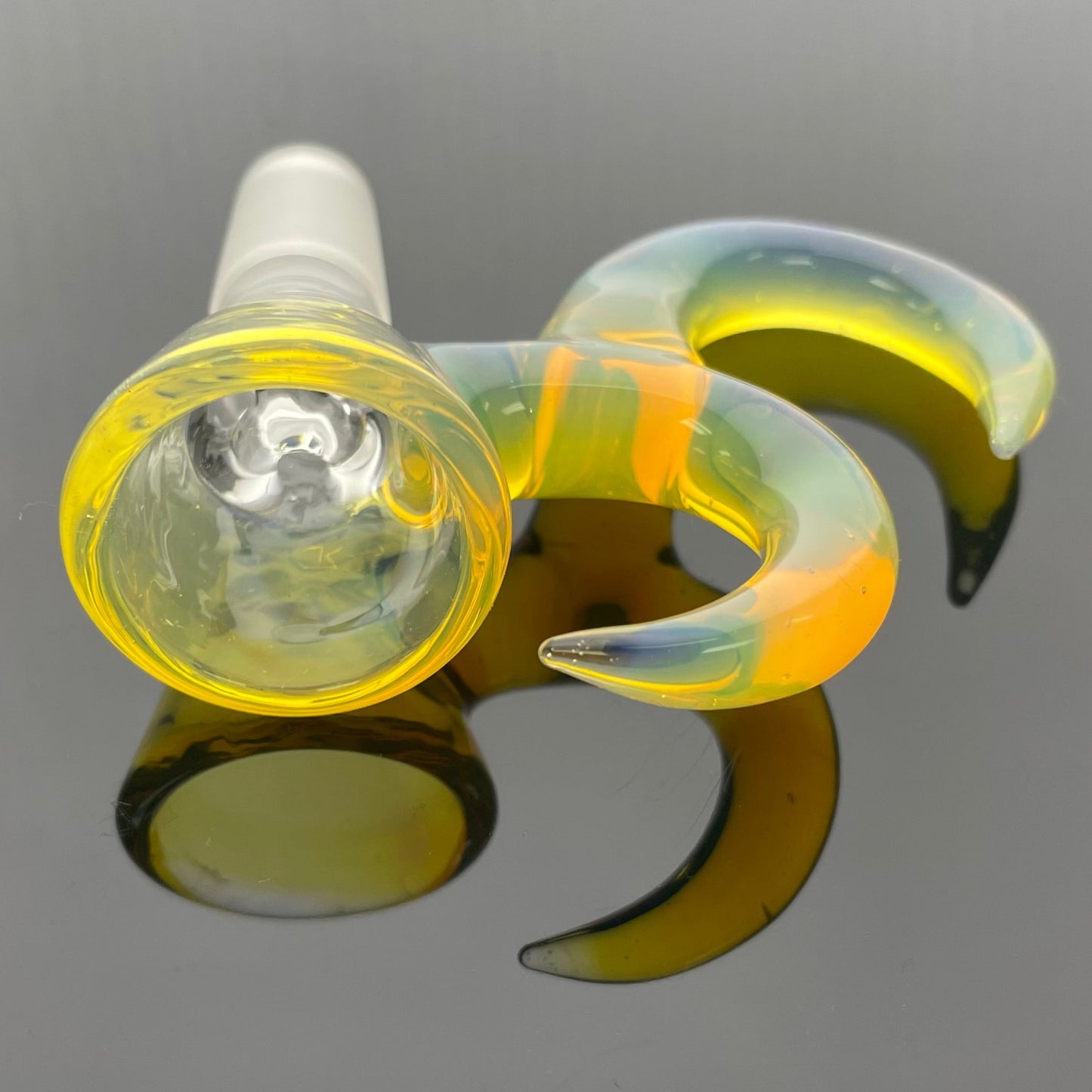 Gump Glass Bowl 2 Horn 14mm 3 Hole
