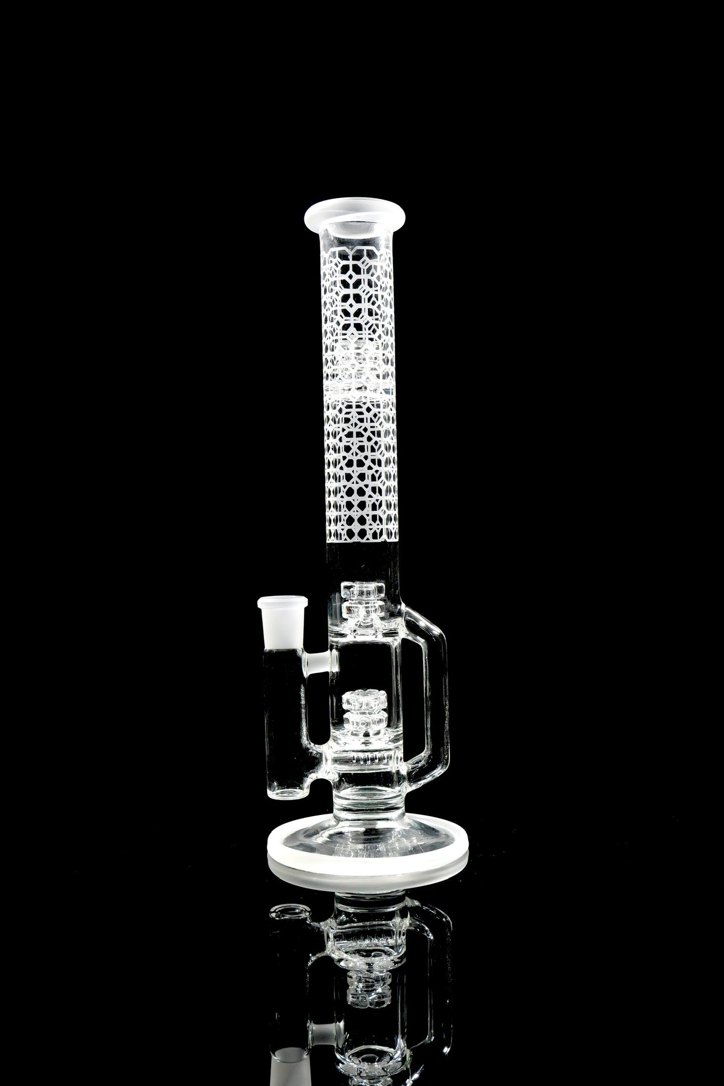 Gnob Glass 38mm 13" Treecycler w/ Sandblasting - 13