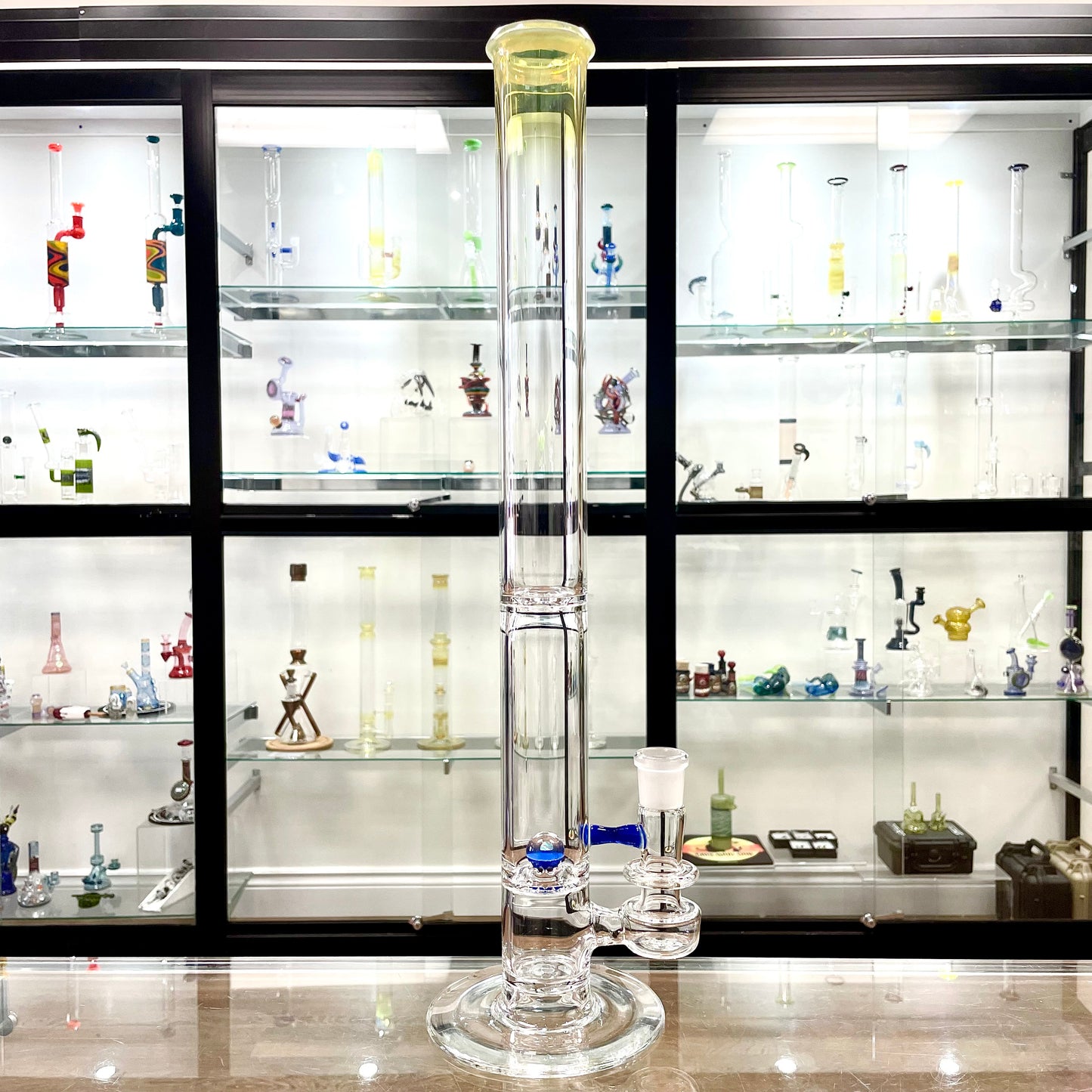 Discobox Natty Perc Straight Tube w/ Fume Mouth - #3