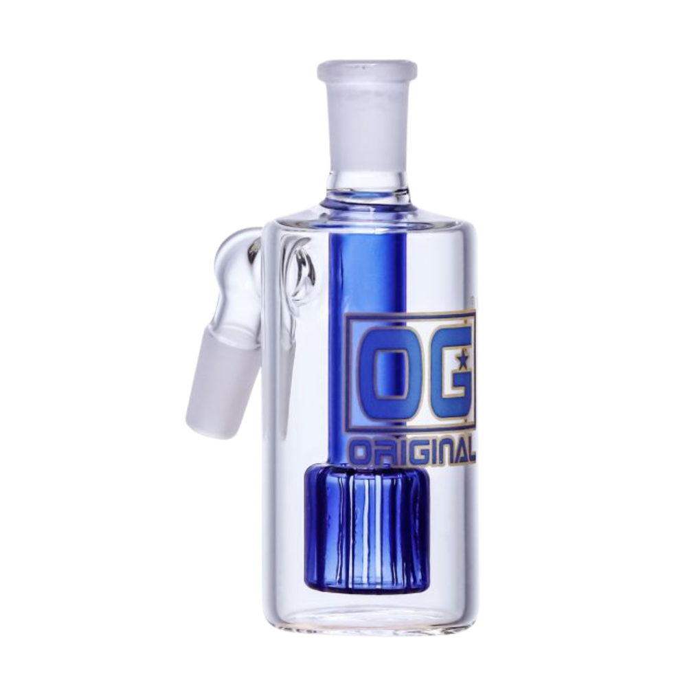 OG Original 14mm 45 Degree Ash Catcher w/ Puck Perc