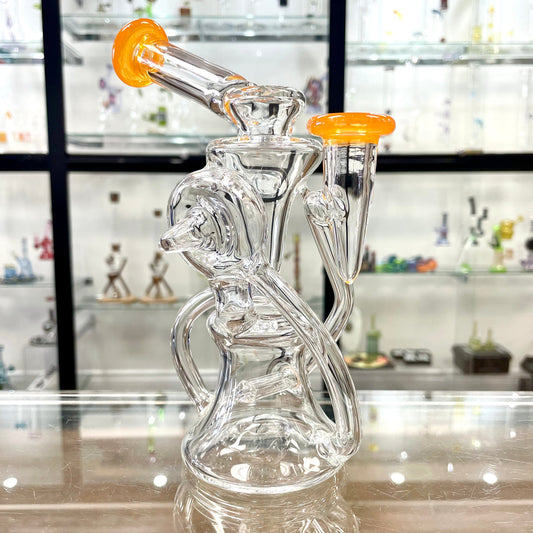 Mimzy Colour Accented Side Scroller Recycler - 14mm