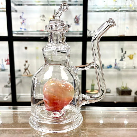 Dave Ro Dry Hash Kettle w/ Coloured Skull - #2