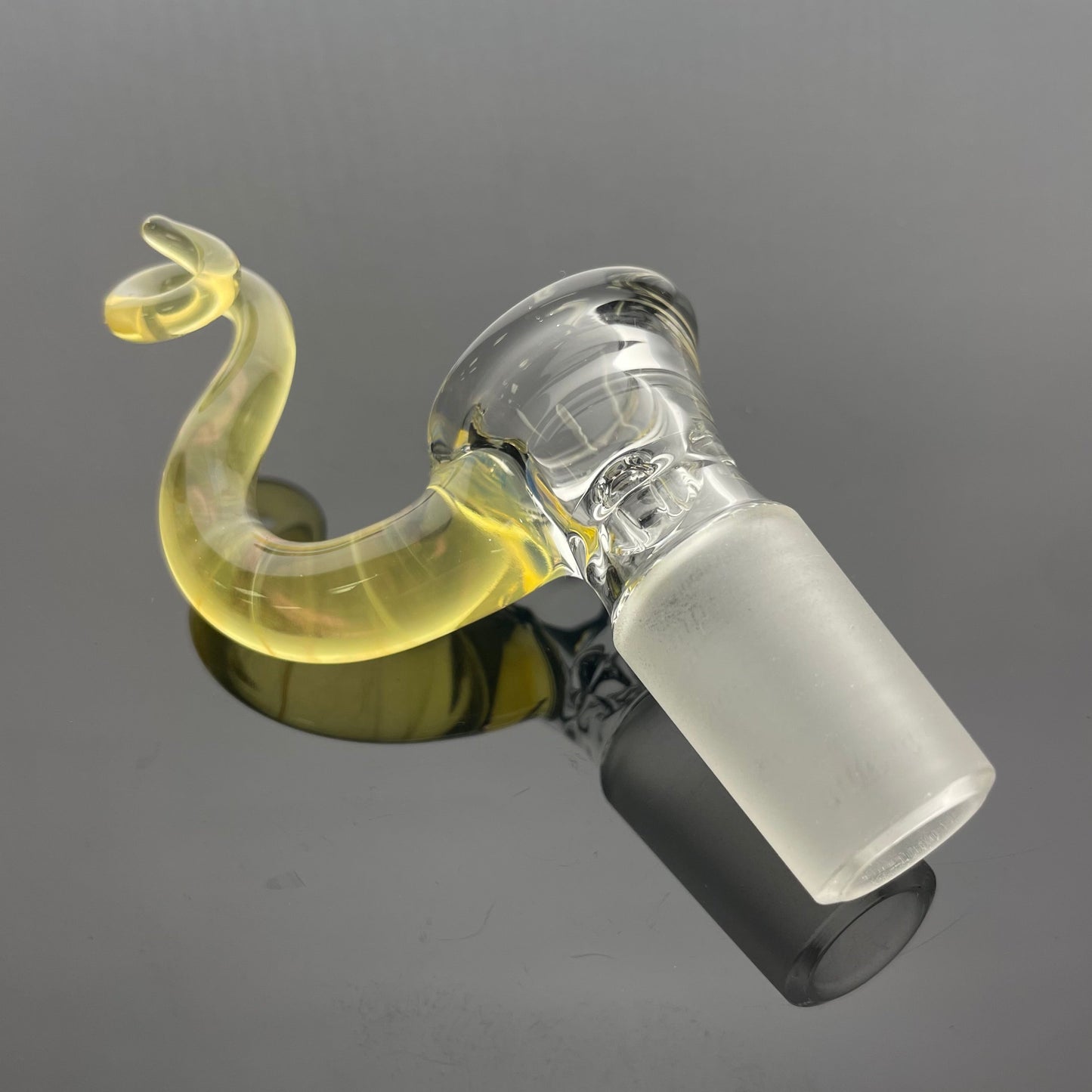 Discobox Clear Bowl w/ Horn 18mm 4 Hole