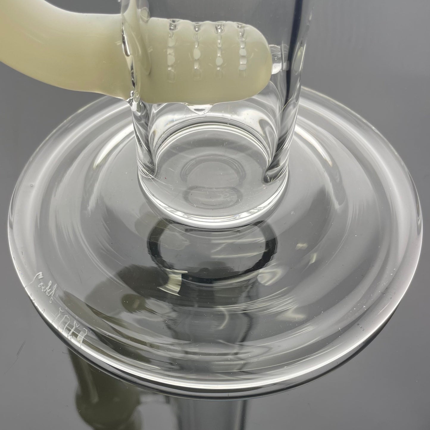 Philip Legge Medium Stemline w/ Colour Accents - Bone White
