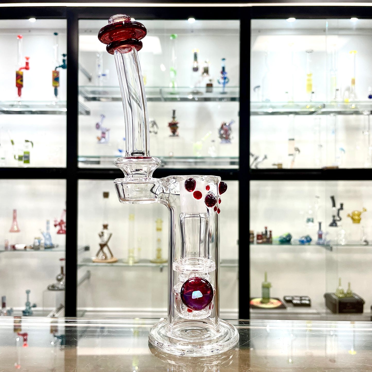 Discobox Flower Tower - Colour Accented w/ Lipwrap & Accented Grids 18mm - #8