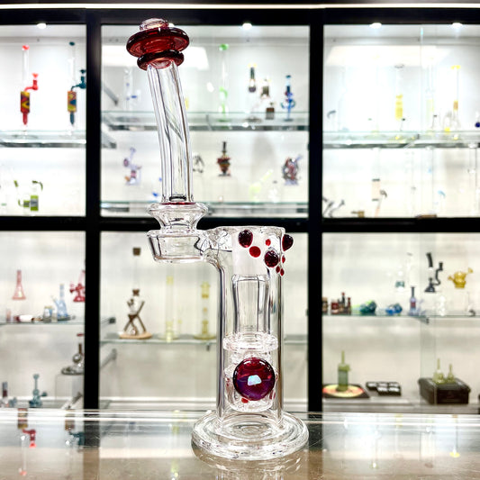 Discobox Flower Tower - Colour Accented w/ Lipwrap & Accented Grids 18mm - #8