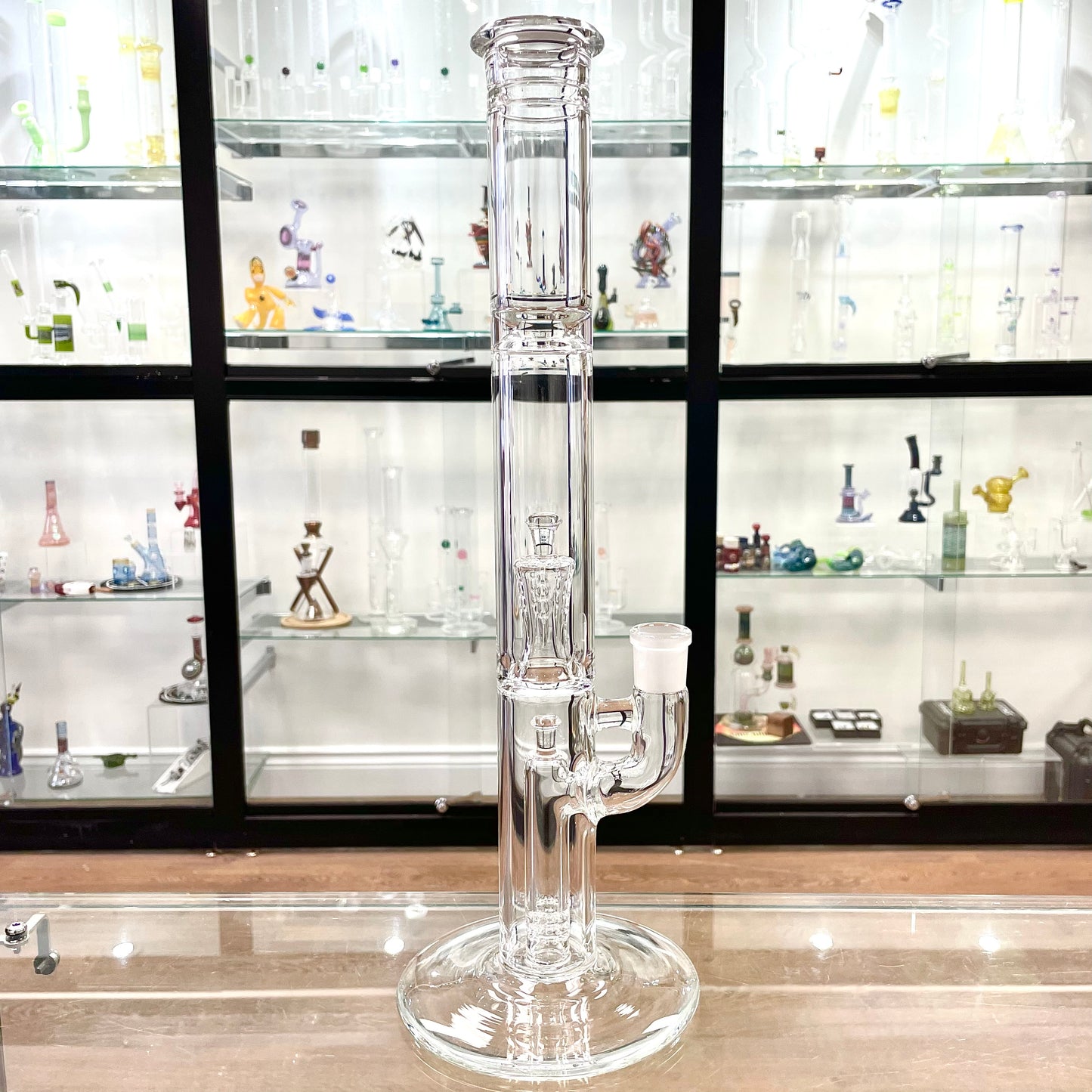 Jamms Clear Pillar to Diamond Perc Tube