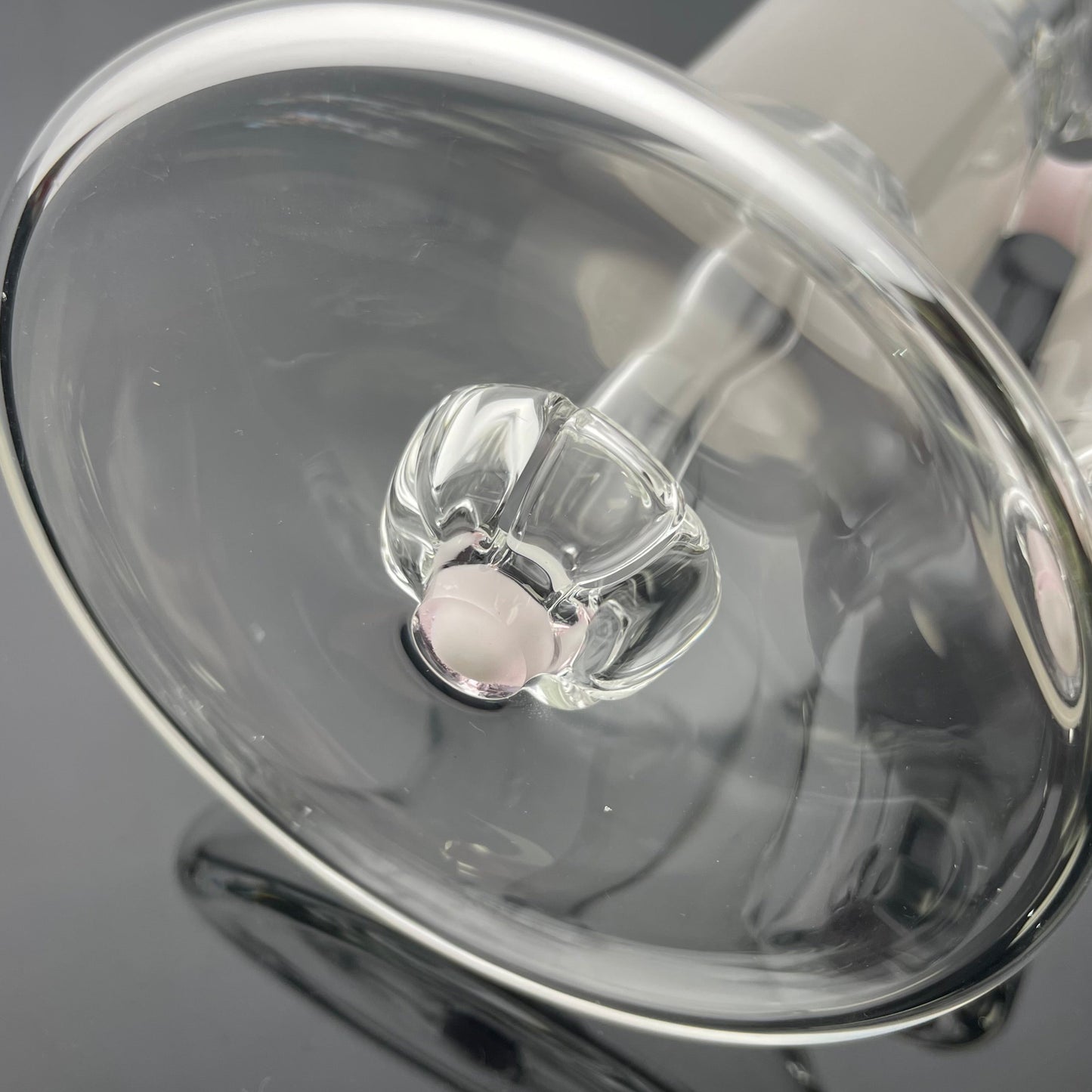 Green Belt Colour Accented Double Bubbler 18mm - Exp Peach/Starwhite & Pink Lollipop/Starwhite