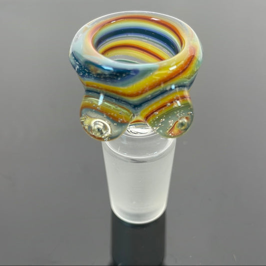 Titz 18mm 4 Hole Line Worked Boob Bowl