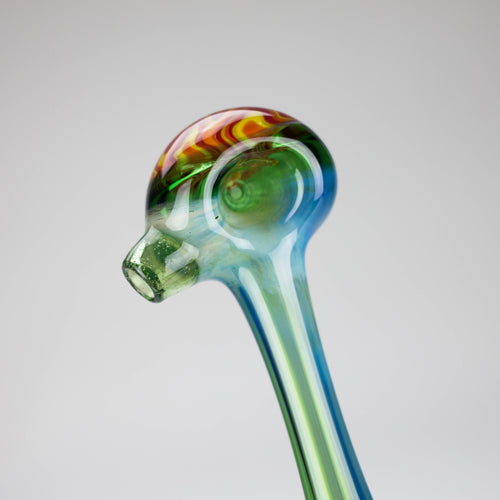 Shine Pipe Fume Coloured Pipe with Reverse Axis Bowl - Various Styles