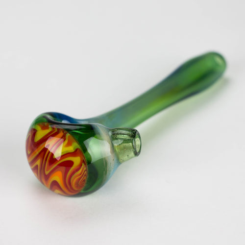 Shine Pipe Fume Coloured Pipe with Reverse Axis Bowl - Various Styles