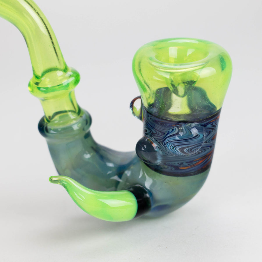 Mooks Glass Heady Sherlock Hand Pipe - #3