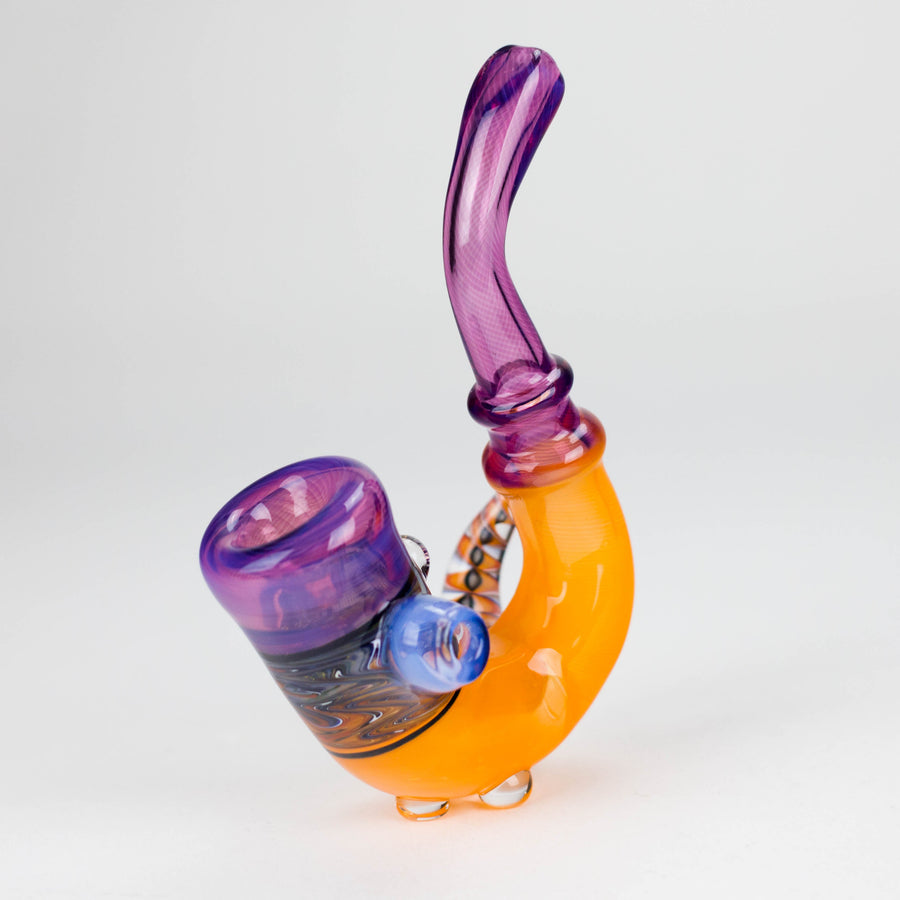 Mooks Glass Heady Sherlock Hand Pipe - #1