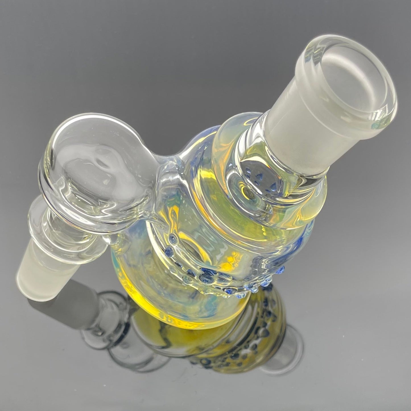Discobox 18mm 90 Degree Fumed Ash Catcher