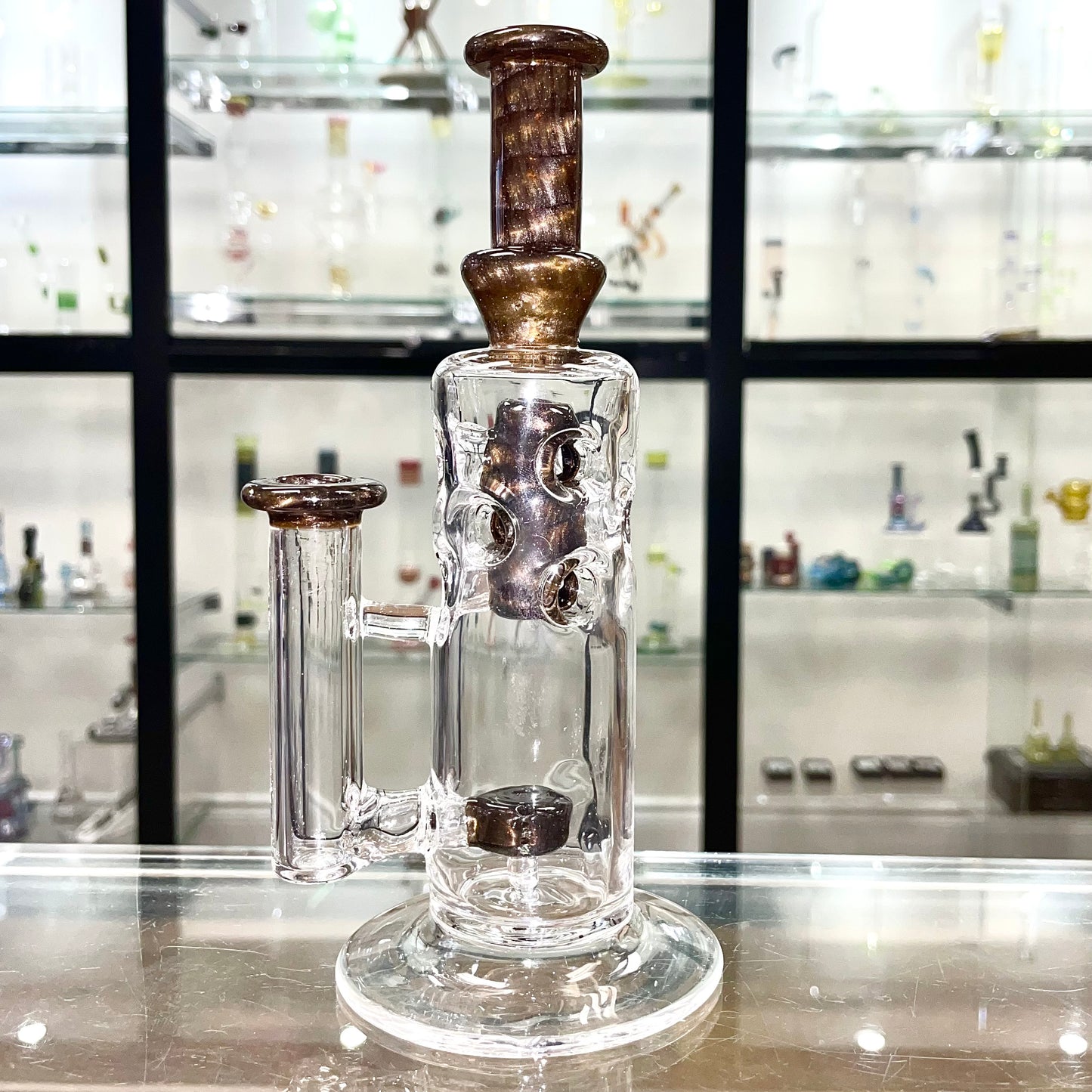 Mimzy Colour Accented Fab Rig w/ Disc Perc - 14mm