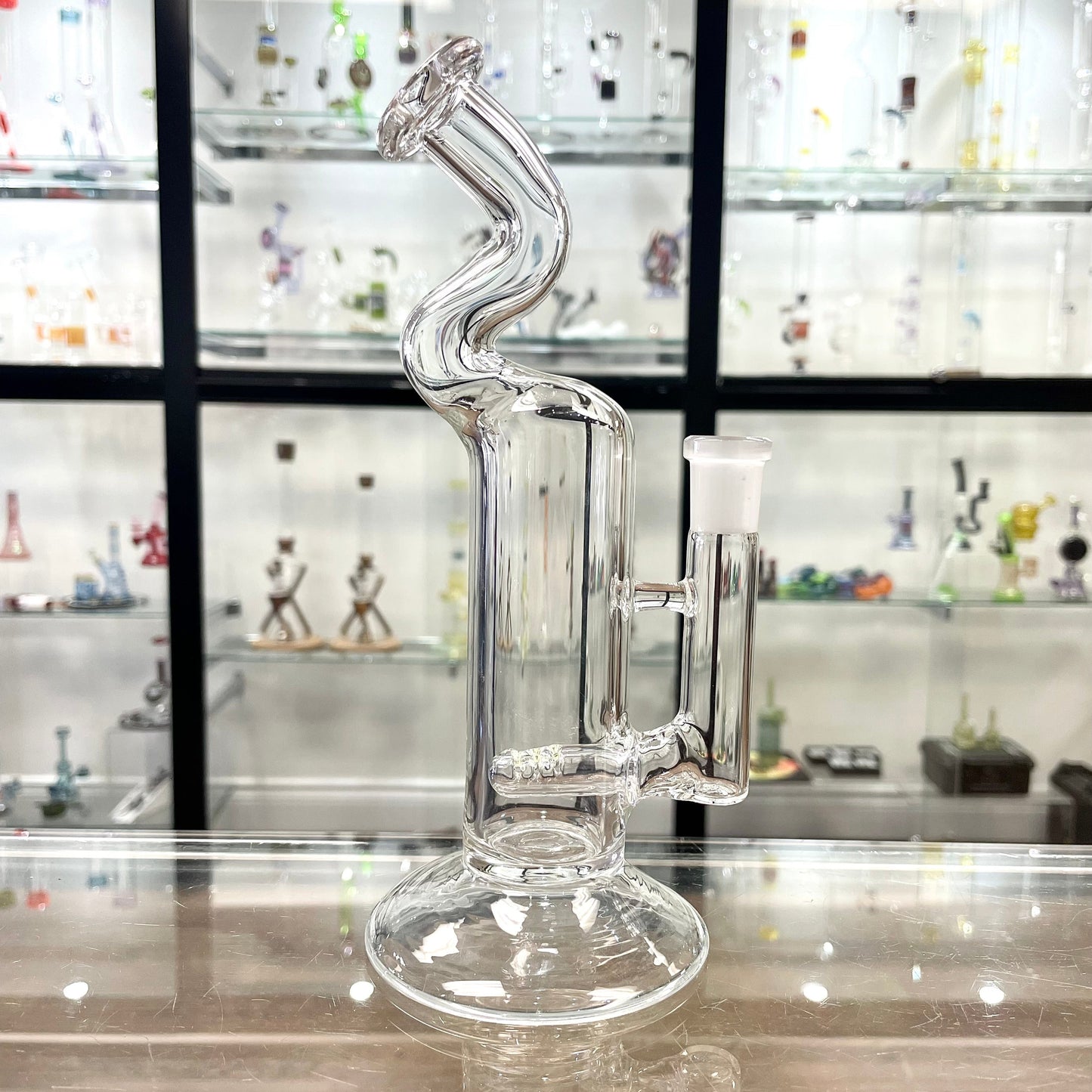 Mimzy Clear Bent Neck Stemline - 14mm