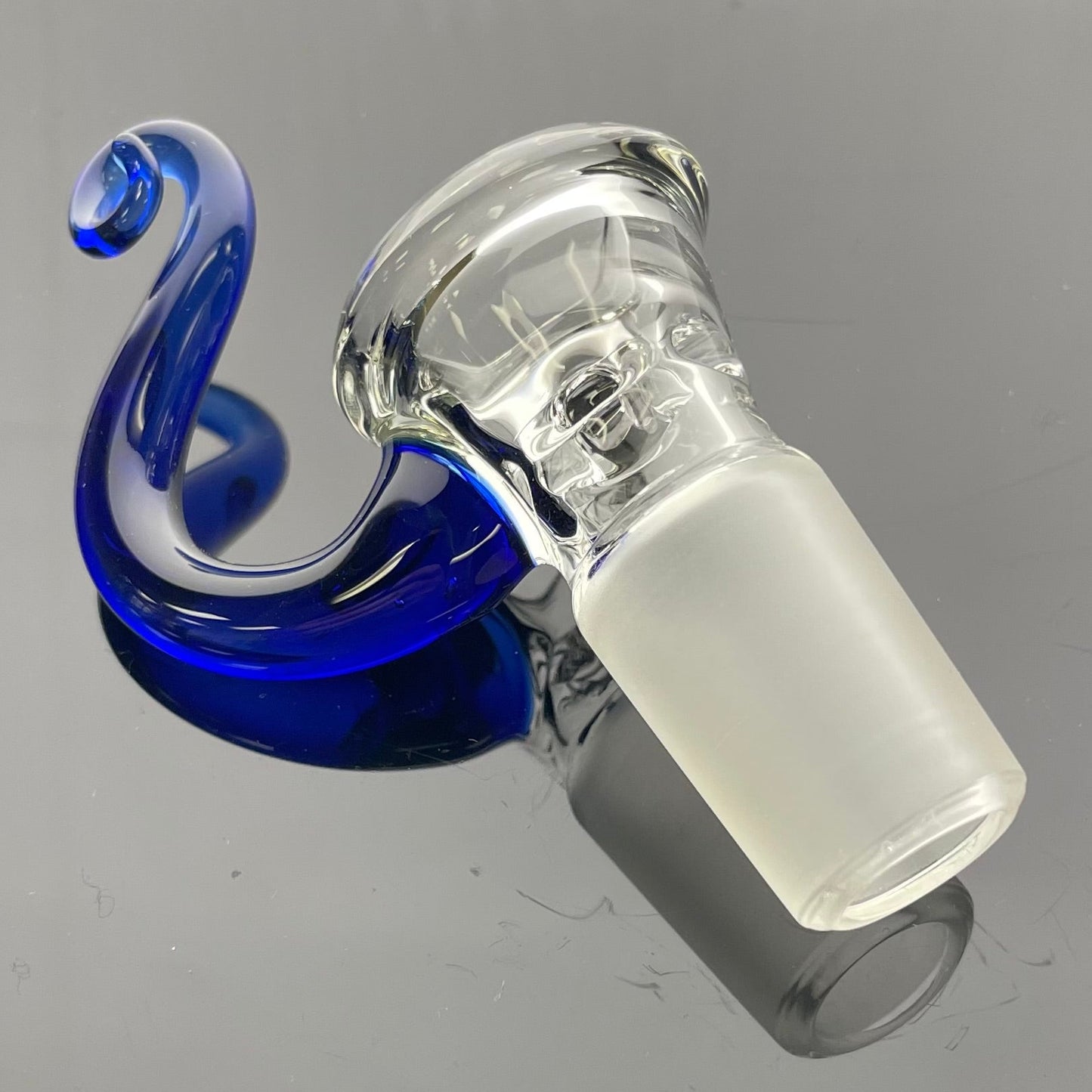 Discobox Clear Bowl w/ Horn 18mm 4 Hole