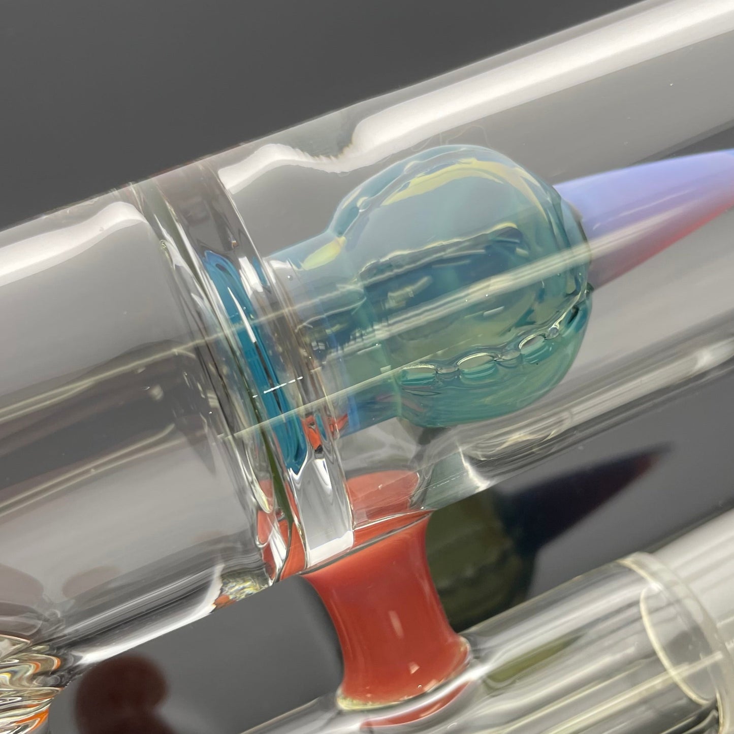Green Belt 17" Colour Accented Inline Tube w/ Imperial - Timber, Lucid, Aquamania, OJ, Canary & Zen Dragon
