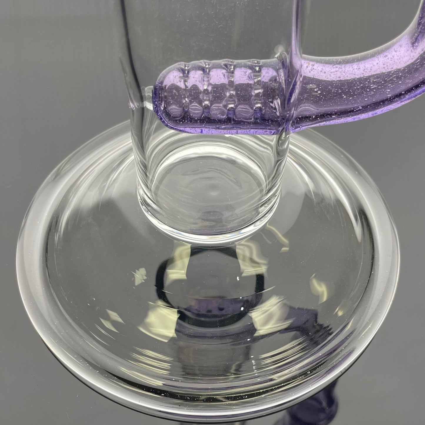 Philip Legge 17" Medium Stemline w/ Colour Accents - Purple Lollipop