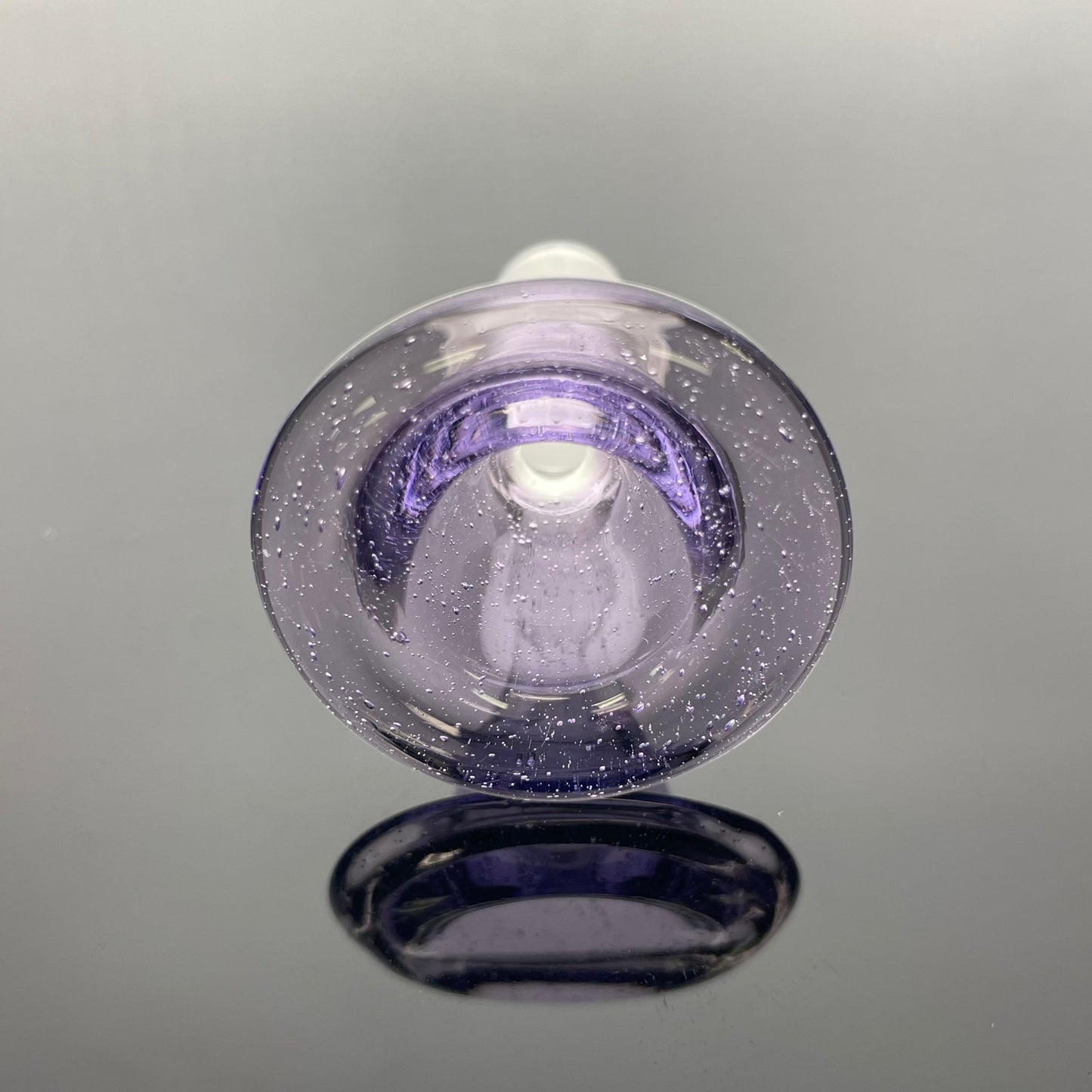 Philip Legge Medium Beaker w/ Colour Accents - Purple Lollipop