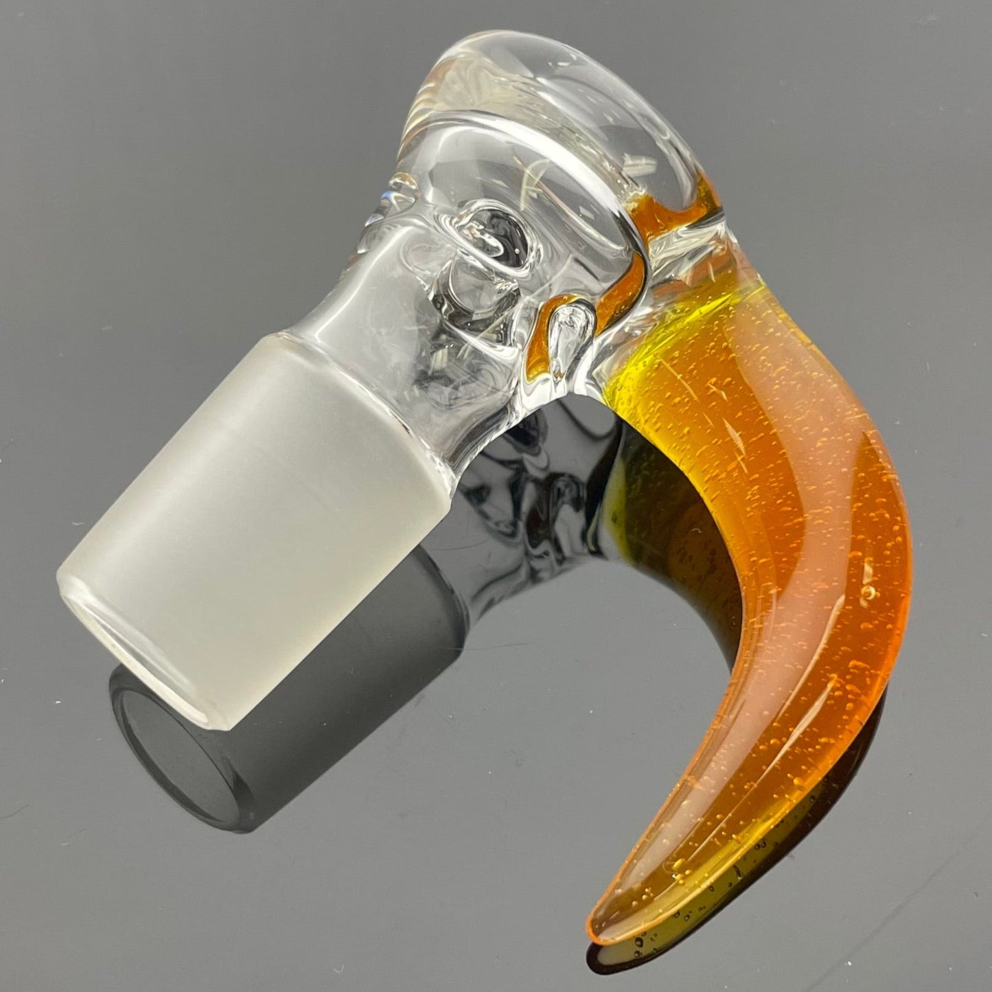 Green Belt Clear Horn Bowl 18mm 4 Hole