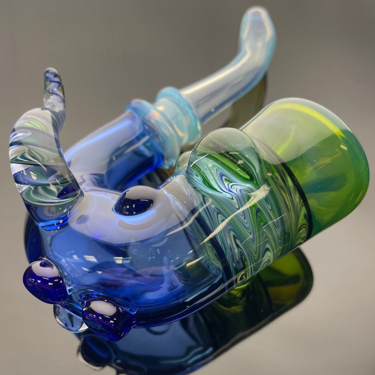Mooks Glass Heady Sherlock Hand Pipe - #4