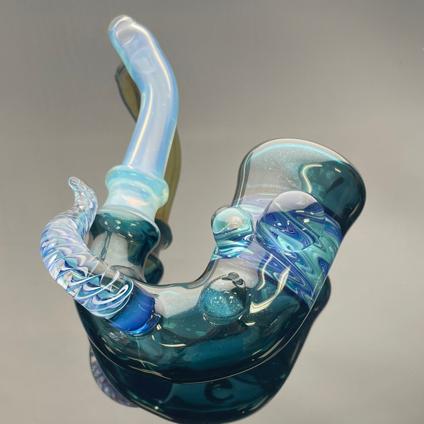 Mooks Glass Heady Sherlock Hand Pipe - #2