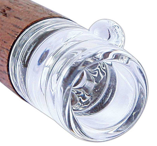 RYOT 3" Wooden Taster Bat w/ Glass Tip - Walnut - Various Sizes