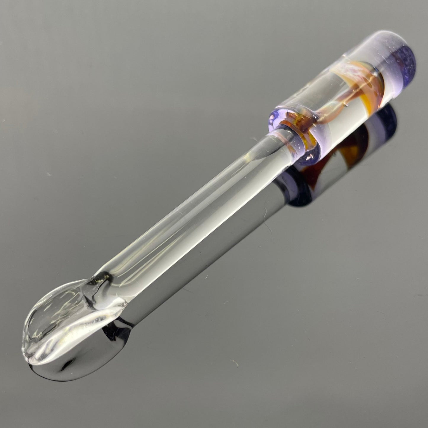 Discobox Glass Scoop Dabber w/ Mushroom