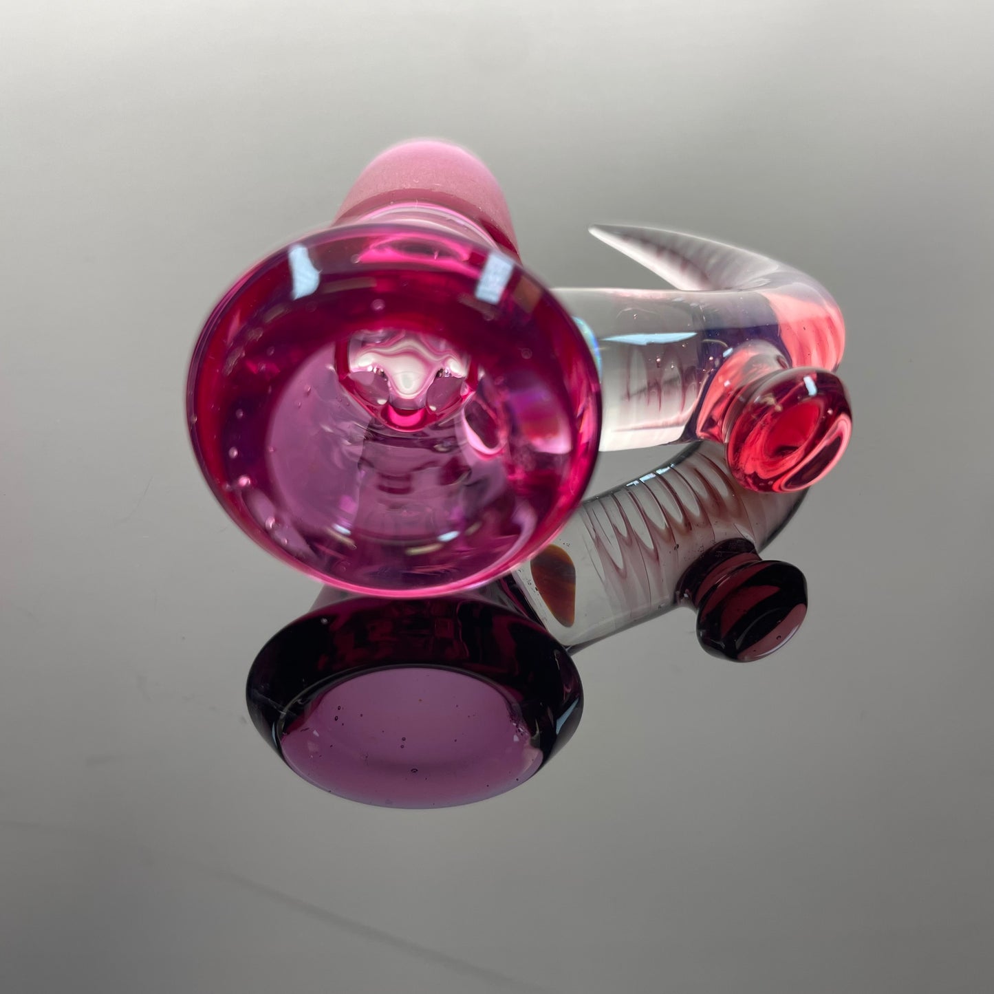 Jamms 18mm 4 Fully Worked Bowl w/ Cane & Opal - C