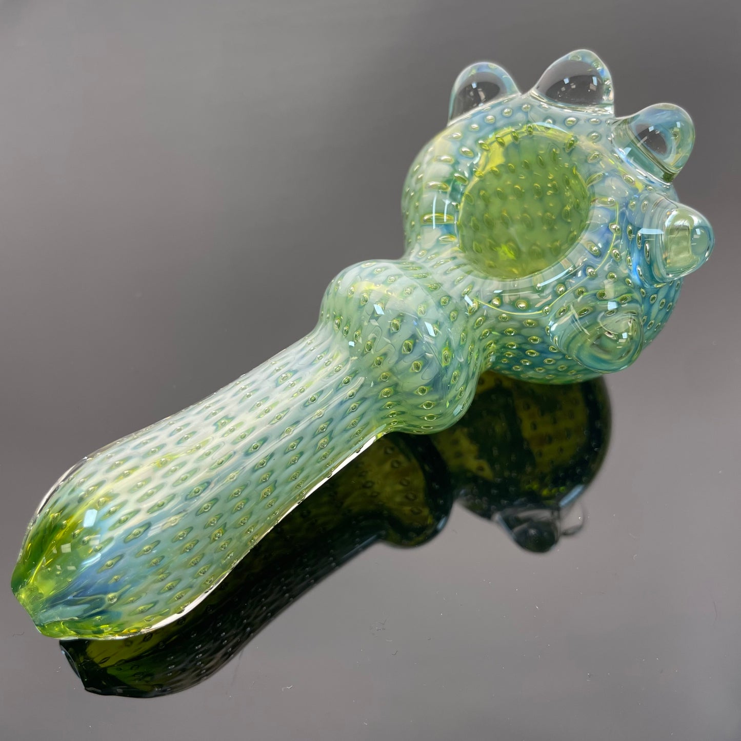 Pulsar Matrix Portal 4" Bubbles Spoon Glass Hand Pipe