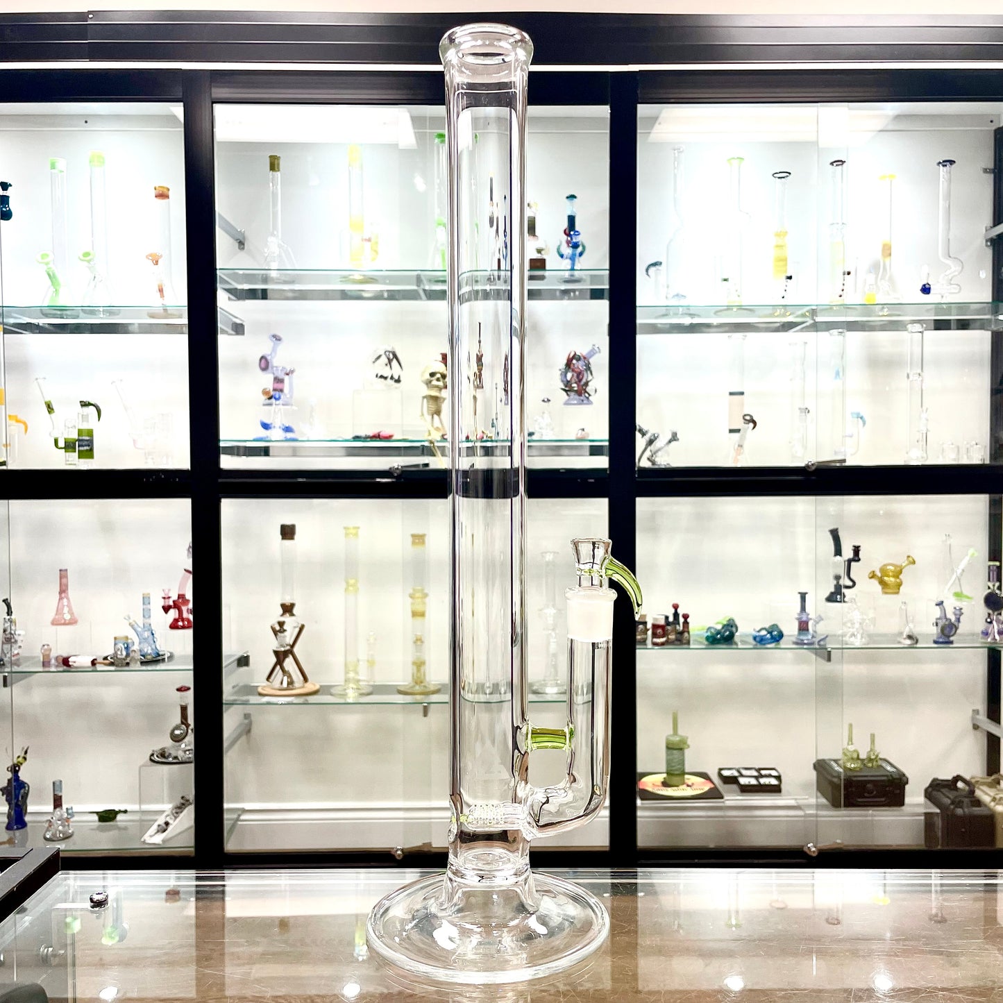 Gore Glass 44mm Partial Colour Accented Dual Stem