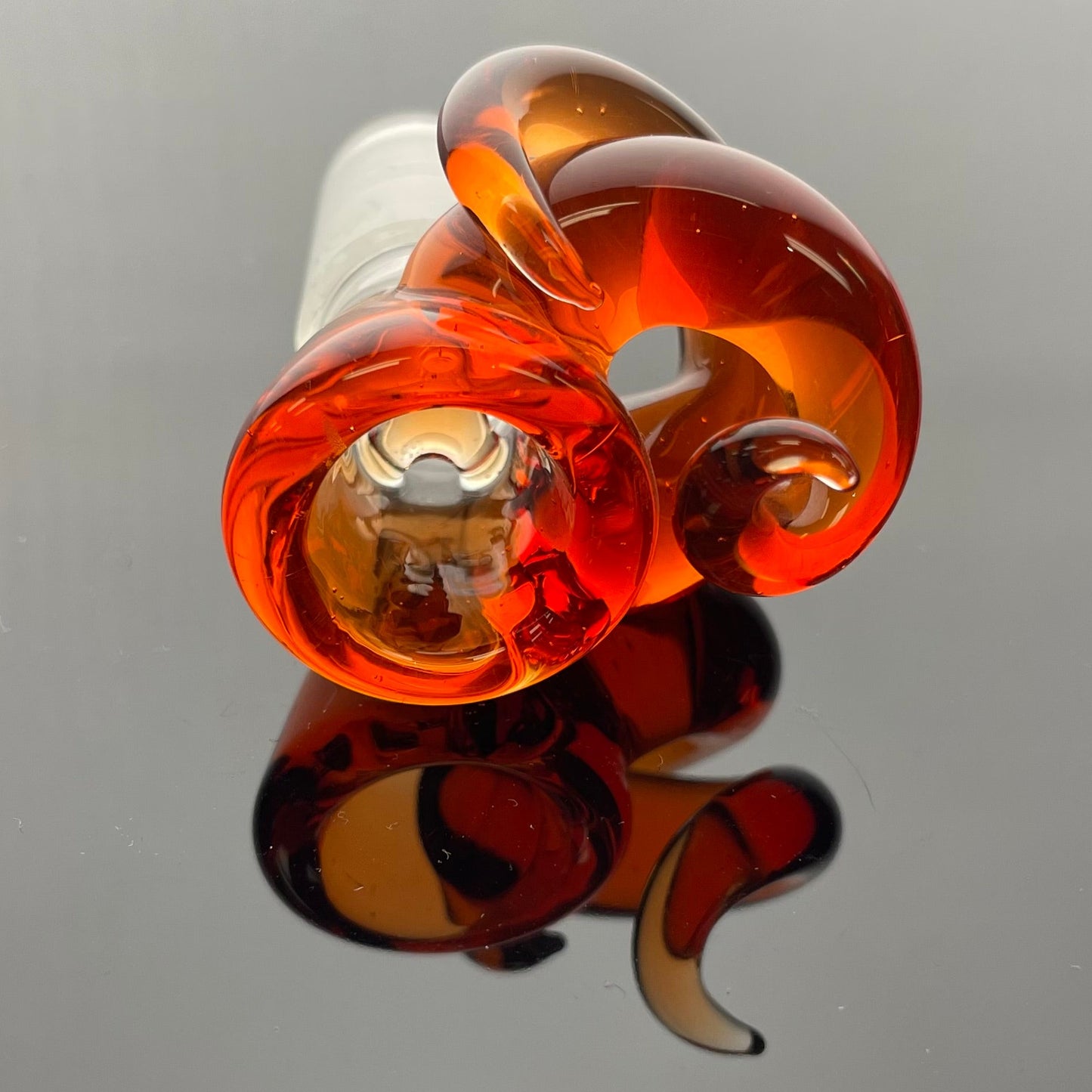 Gore Glass 18mm 4 Hole Dual Horn Bowl - #4